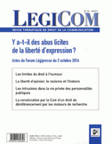 Revue Legicom, no 54